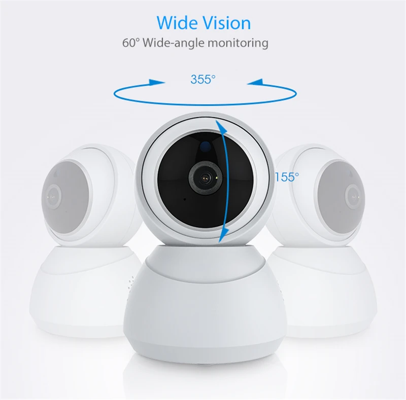  Умная ip-камера Tuya 1080P с поддержкой Wi-Fi и google