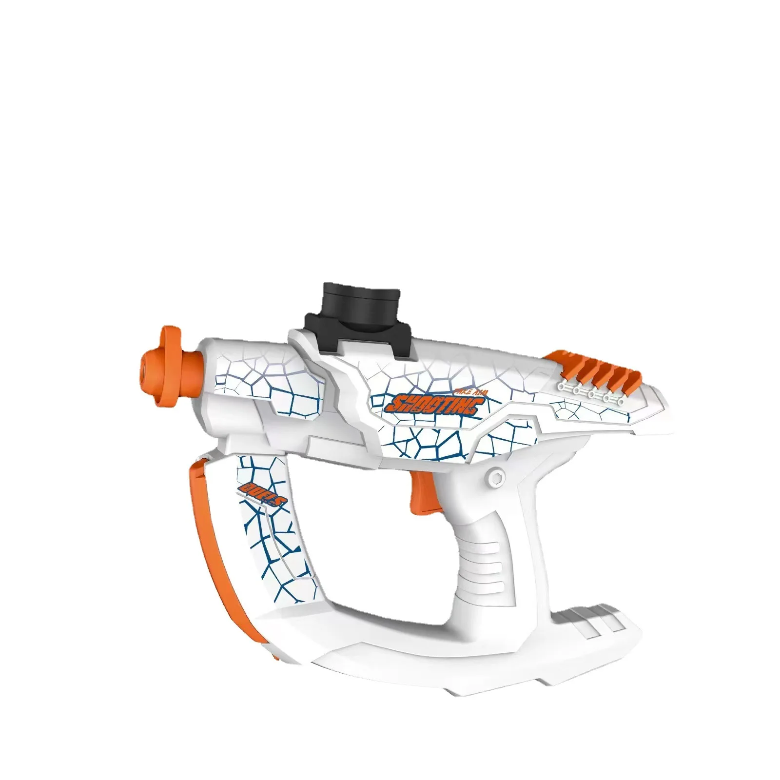 Good Quality Electric Double-shot Toy Gun Graffiti Space Water Gun Splatter Ball Gun for Adults and Kids