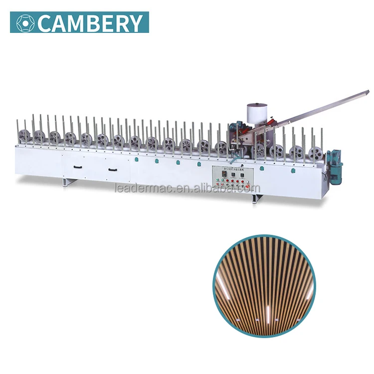 Полнофункциональный термоплавкий клей EVA, оберточная пленка из МДФ, машина для упаковки профилей ПВХ, вакуумная упаковочная машина для деревянного профиля