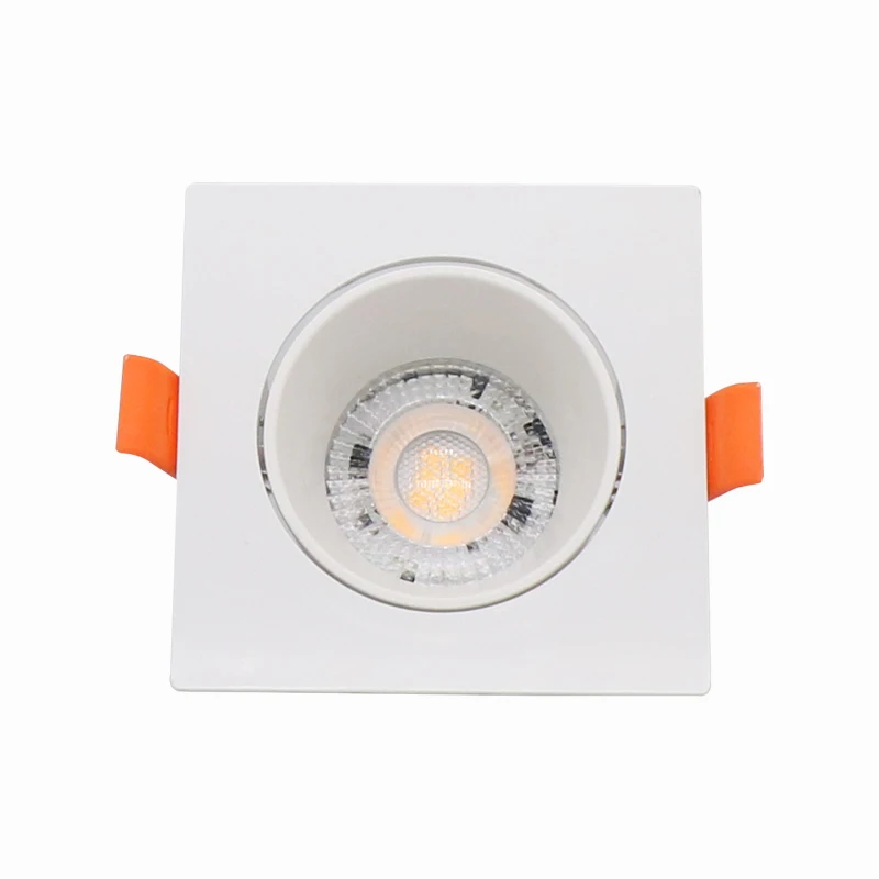 Hotel Small Indoor 5W Linear Ceiling Trimless Mini Square Recessed Track Wall Washer Spotlight LED