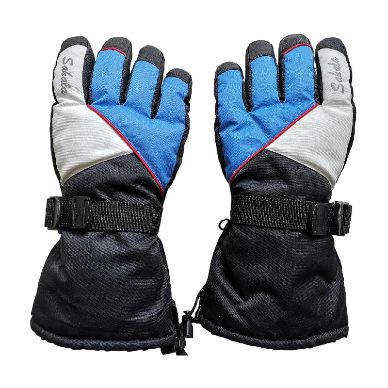 shandong high quality new thinsulate winter snowboard ski gloves touchscreen leather waterproof  skiing gloves