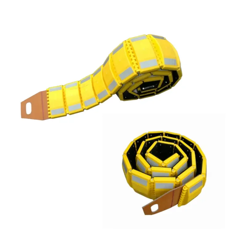 Plastic Portable Speed Bump Rubber Humps Folding Speed Humps Plastic Flat Top Speed Bump Reflector