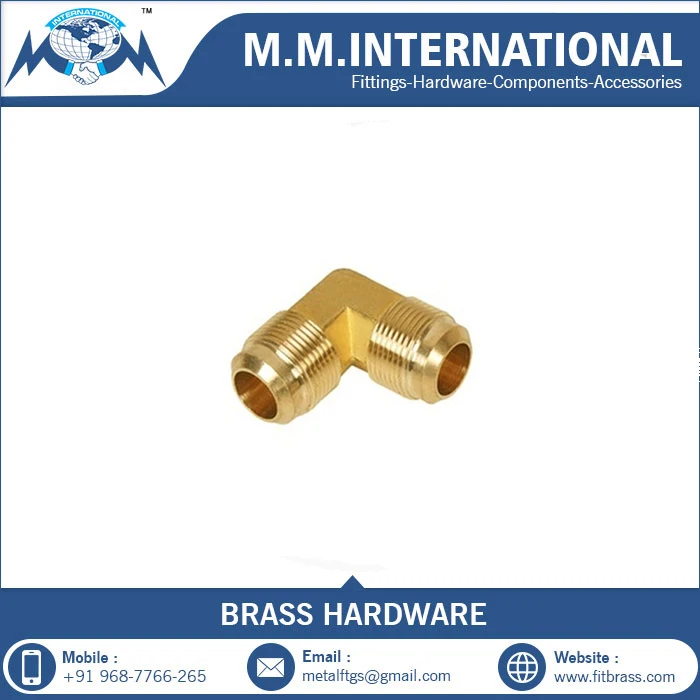 Brass Condenser Union Flare Fittings Forged Metric Fittings