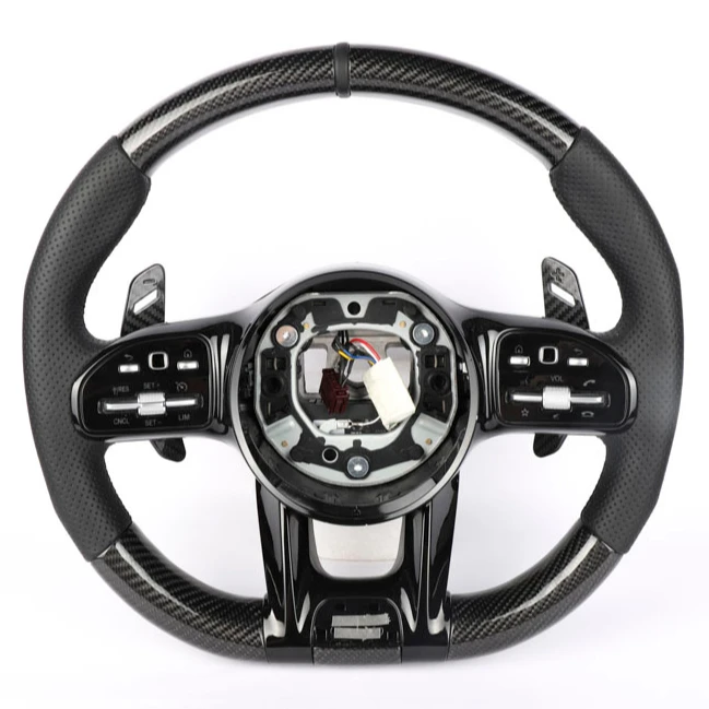 Fit For Mercedes Benz A E S C G Class W205 W204 W212 W211 W213 E300 W218 Carbon Fiber Steering Wheel all series can be upgraded