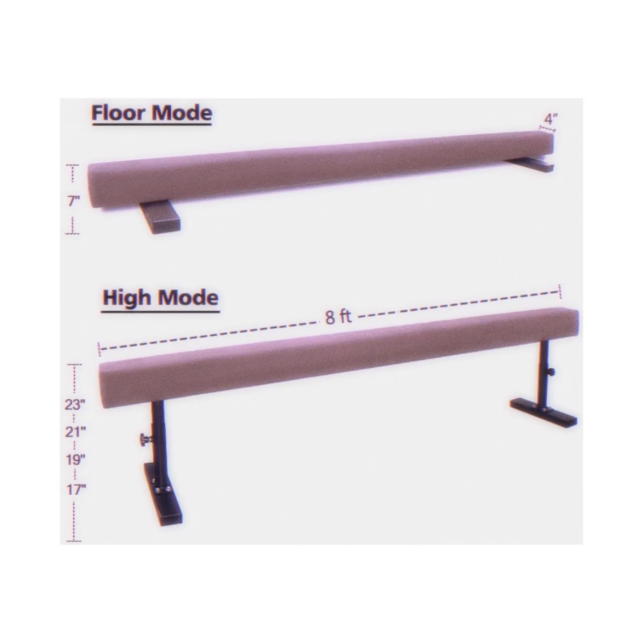 Прямая продажа с фабрики, Детская Домашняя гимнастика, тренировочный баланс, 8 дюймов в длину