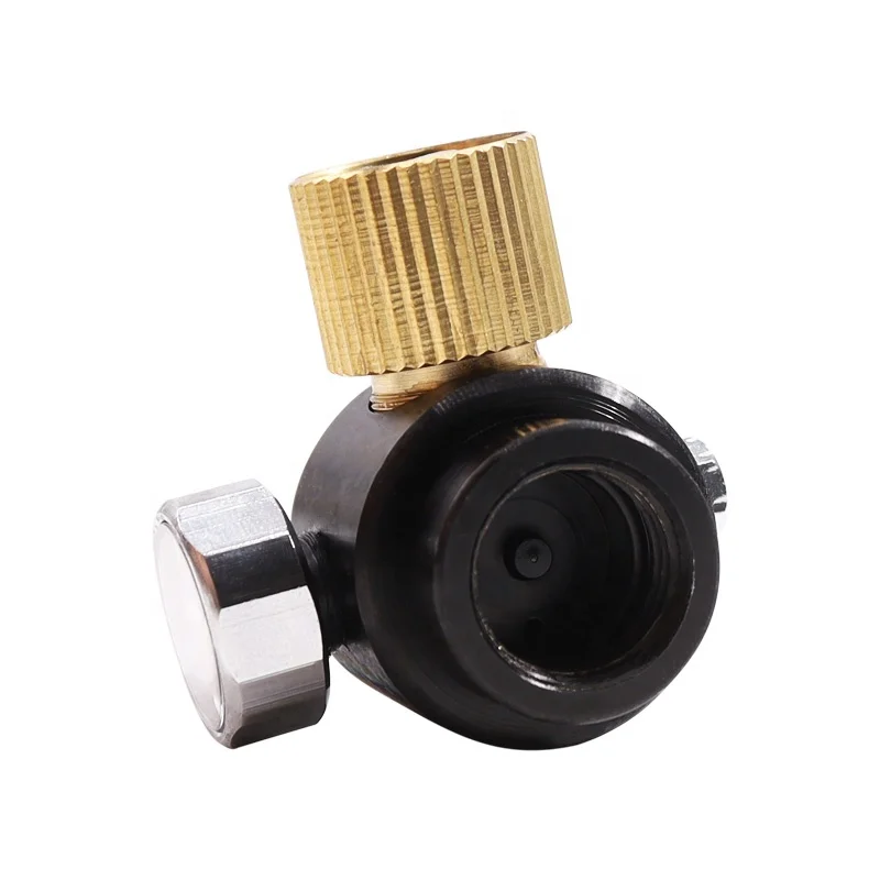 PCP Airsoft Regulator to Air Co2 Paintball Tank G1/2-14 for Pressure Control Adjustable 0-2000psi
