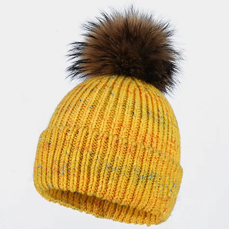 Villus Hot Sell Fashion beanie cap Sport knitted hat Custom bonnets Winter knitted beanie hat cap Bobble hat