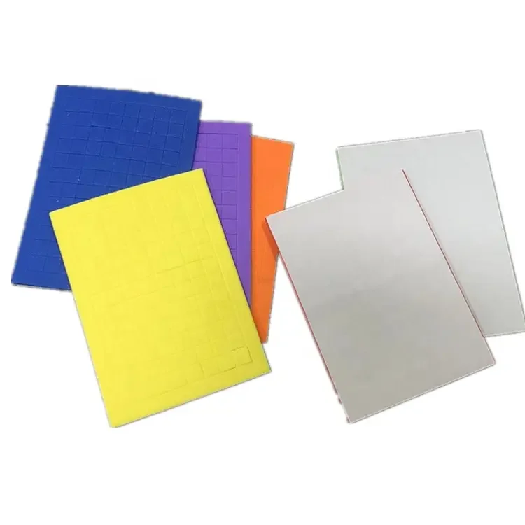 reusable EVA Self-Adhesive Rubber size single side coated glue self adhesive customized coiled material cell eva foam sheet