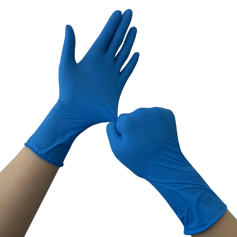 Disposable Food Grade Safe Tattoo BBQ Mechanic Cleaning 5 Mil Disposable Nitrile Gloves