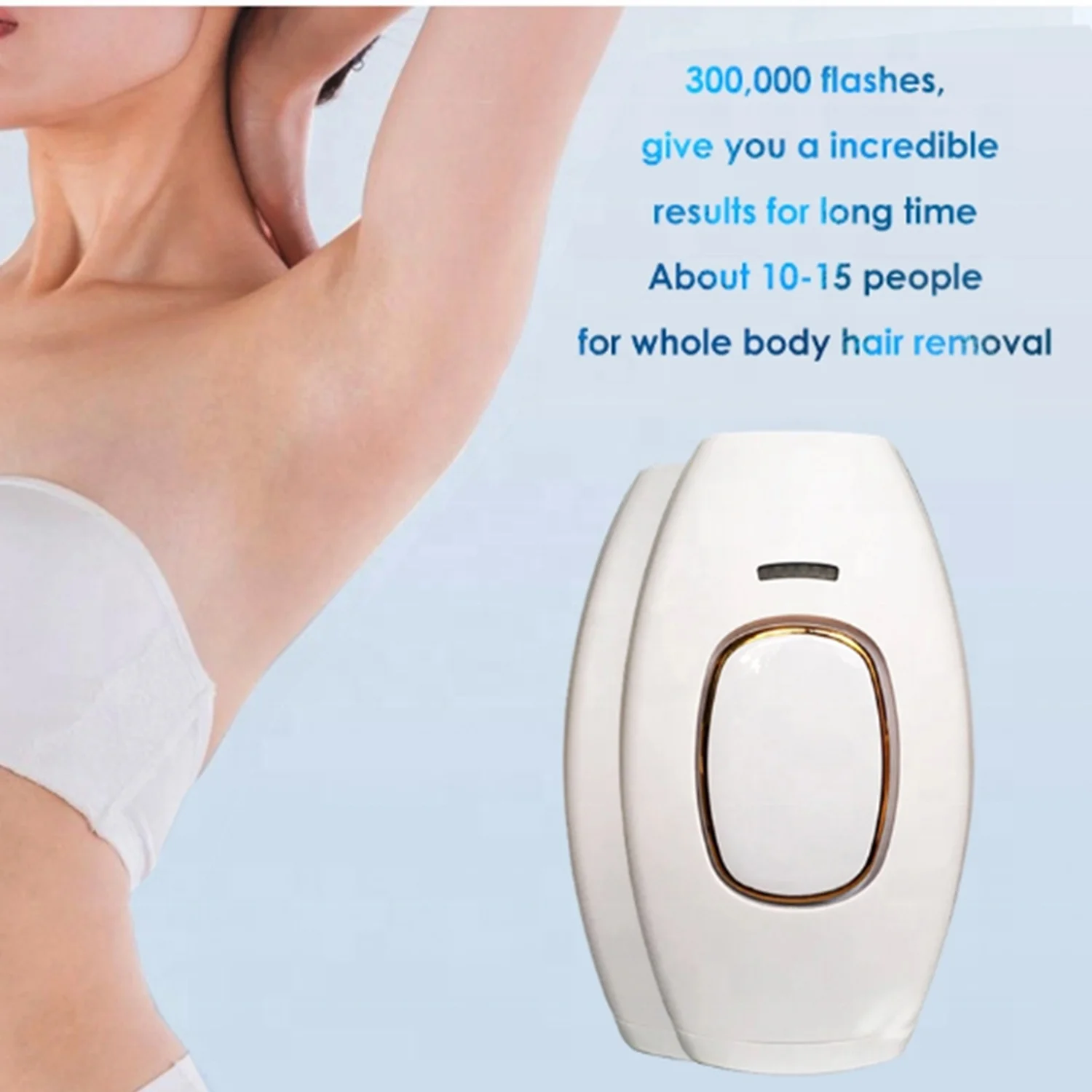 DIY Hair removal from home permanent hair removal laser epilator ipl hair removal skin care device at home use freely