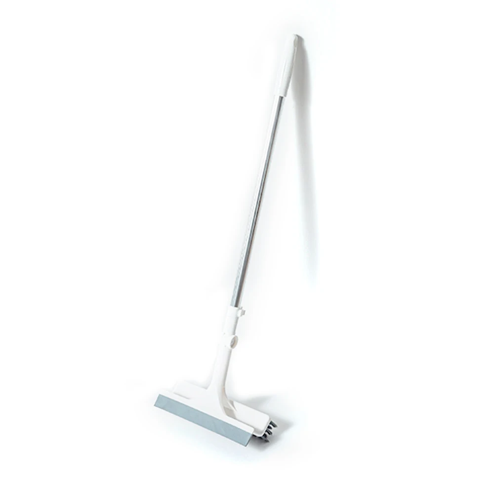 Household cleaning brush with swivel telescopic handle toilet floor brush