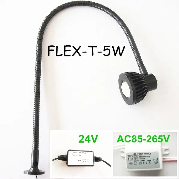 5W GOOSENECK LED LAMP Flexible LED Work Light machine light