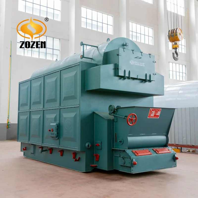 Горизонтальная сабельная Решетка серии DZL сахарный котел для промышленного