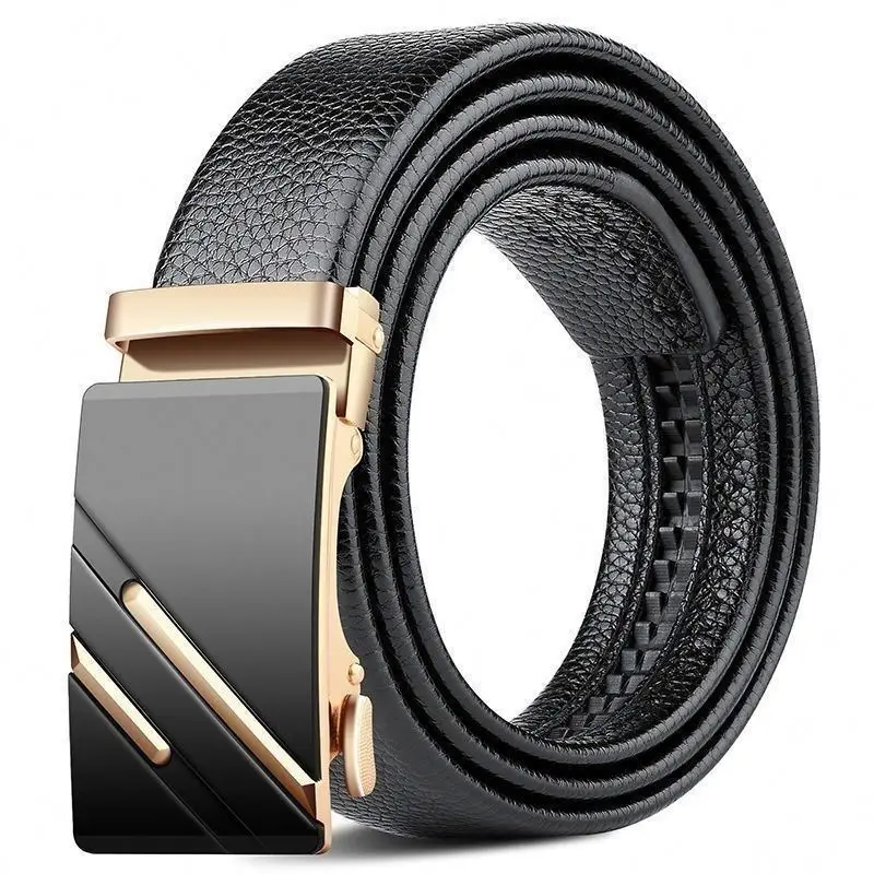 luxury brand unisex buckle belt