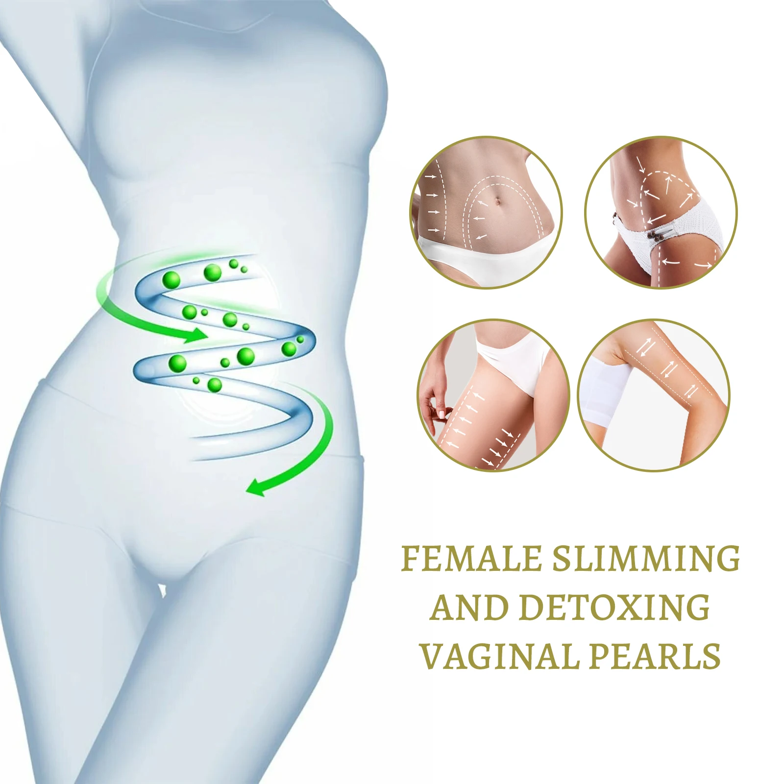 Body Slimming Healthcare Supply Pills for Weight Loss Waist Shaping Fat Burning Firming Skin and Belly Tightening Capsules