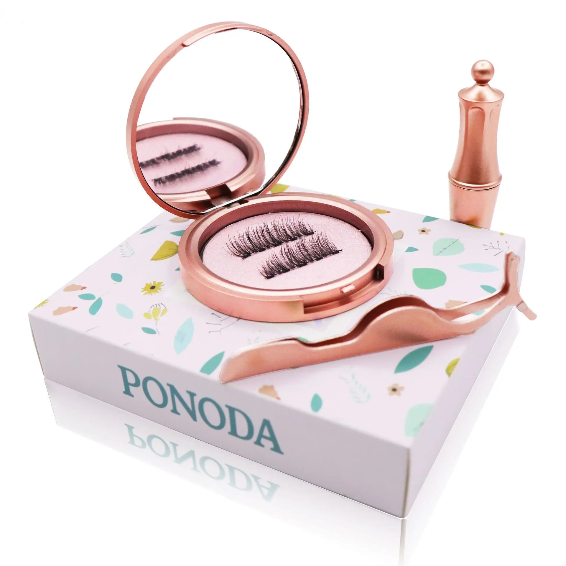 Поставщик ресниц индивидуальные коробки оптовая продажа магнитных магнитные ресницы