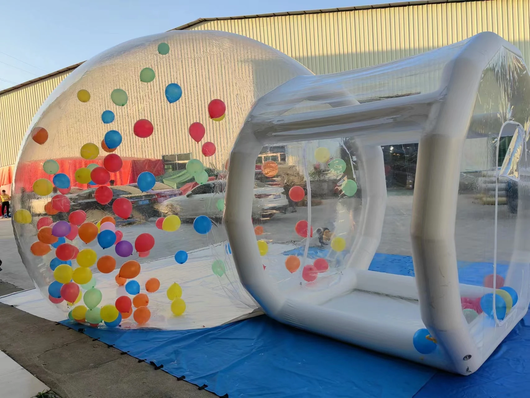 Hot Sale Outdoor Giant Transparent Inflatable Crystal Dome Party Balloon House Bubble House for Kid