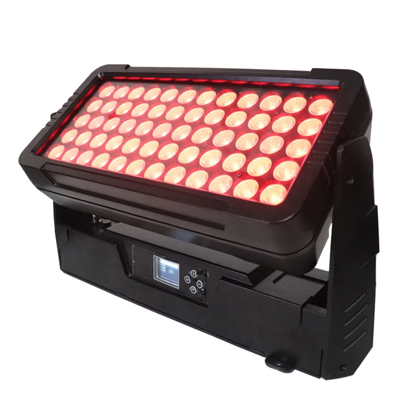 Led Wash 60x10w 15W 18W 4in1 6in1 RGBWA UV Waterproof City Color LED Flood Wash Outdoor Event Show Led Wall Washer Stage Light