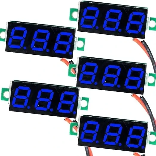 Mini Digital DC Voltmeter 0.36' LED Display Head Display Digital Panel Meter Detector Tools