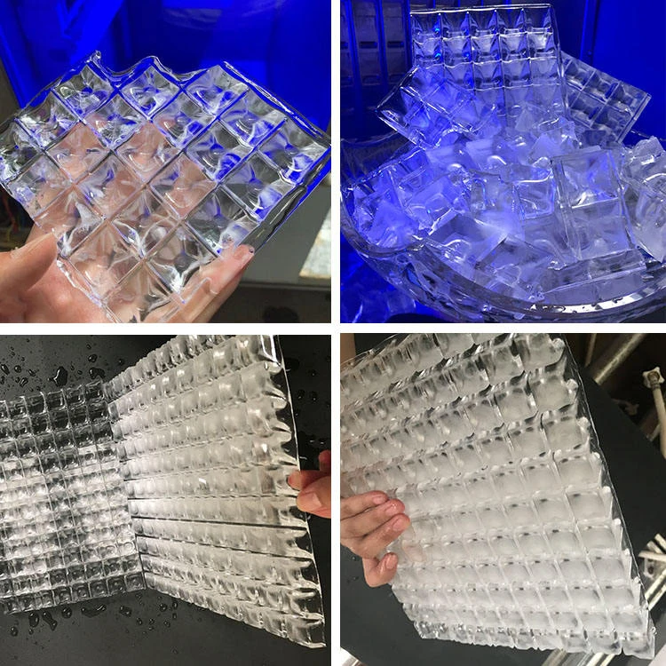 High Productivity 150kg~500kg Per Day Cube Ice Machine Edible Ice CE Ice Cube Maker