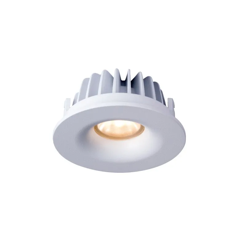 led downlight usa 7W dimmable ceiling light chrome waterproof For Dinning Room High quality cob downlightled lifud driver
