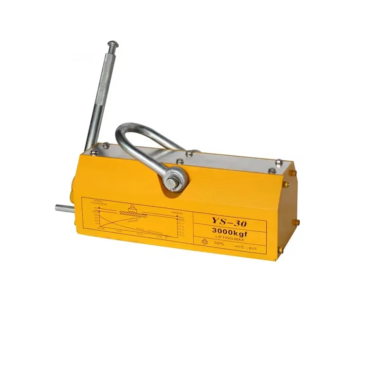Super Strong Crane Lifting Magnet Red Permanent Magnetic Lifter