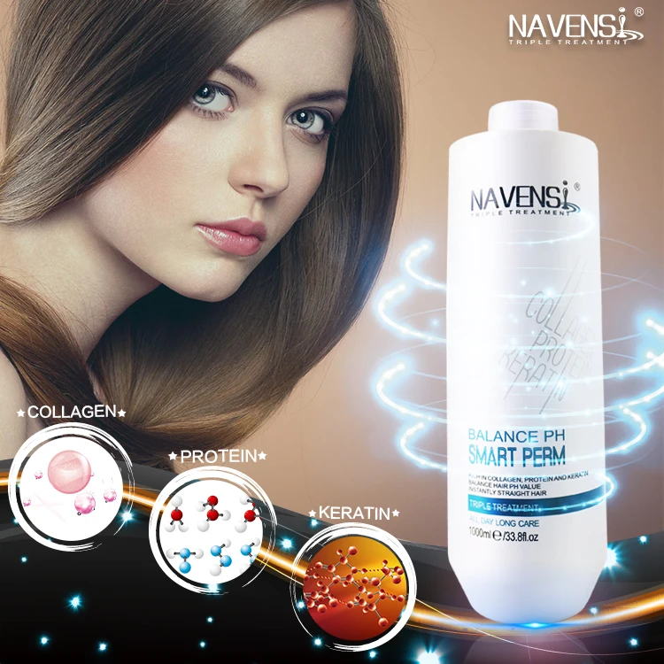Professional hair rebonding straightening smart perm hair cream