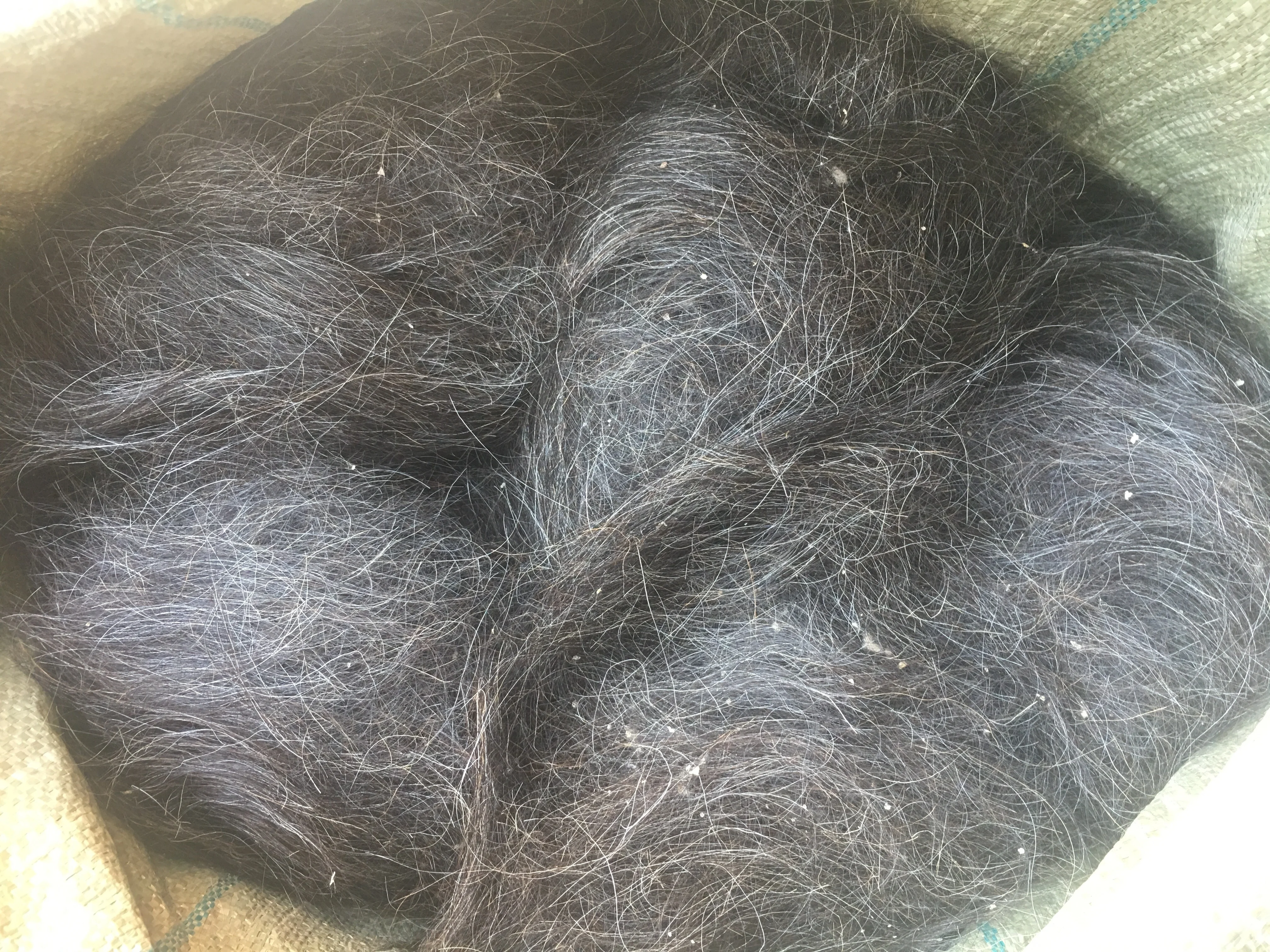 Washed Goat Wool for Insulation Spinning Clothing Lining Wool Felt Coarse Combining-Raw Pattern Sheep Wool