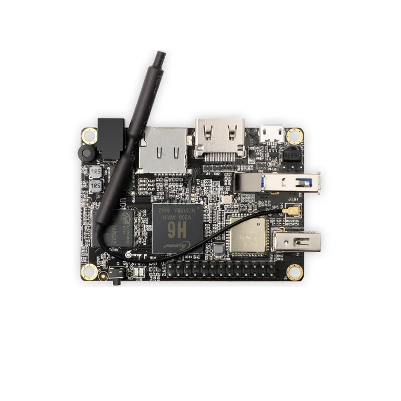 Orange Pi Lite2 Development Board with Allwinner H6 SoC 64-bit ARM Cortex-A53 1GB LPDDR3 USB 2.0/3.0 CSI camera TF card OTG
