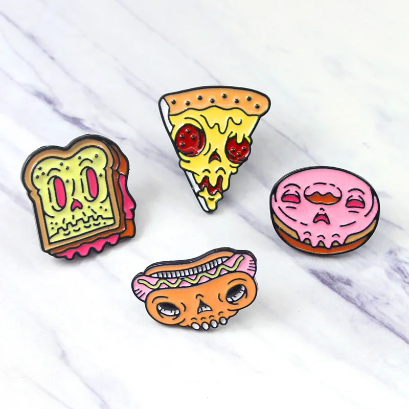 Pink pig enamel pins fashion jewelry brooches bulk hard lapel broches clothes cjewelers hamburger tshirt funny cheap small badge