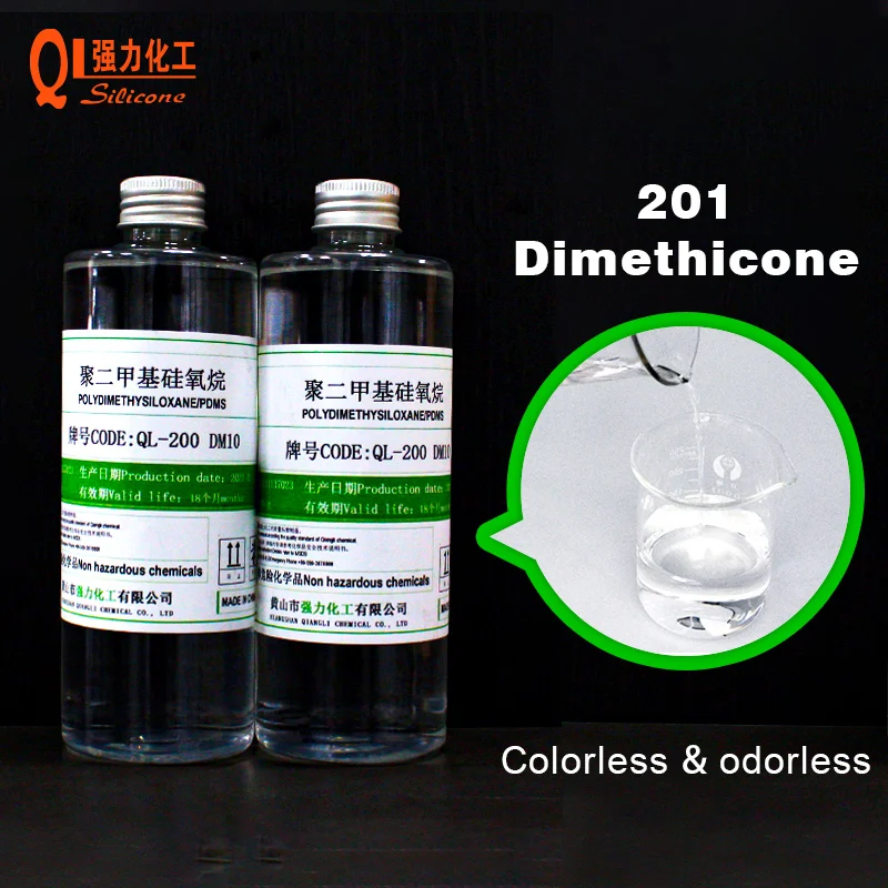 Oil Pdms Polydimethylsiloxan Cosmetic Grade Silicone for Silicone Softener Chemical Auxiliary Agent Cosmetics Material Drum