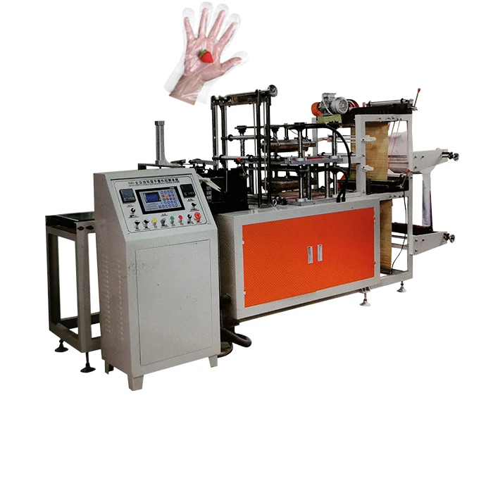 CPE ECA PE пластиковые тонкие пленки одноразовые перчатки делая машину