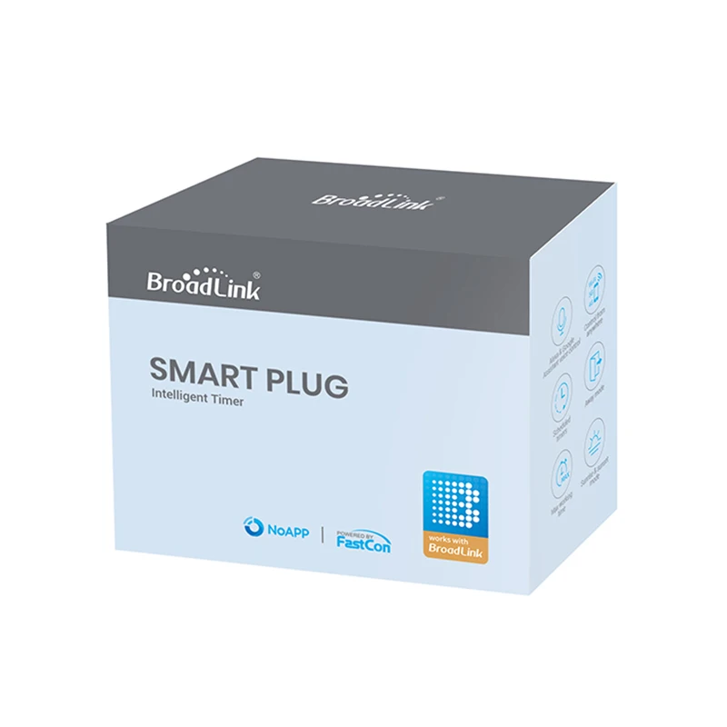 
Alexa Speaker Smart Home BroadLink SP4L Wifi Smart Plug Outlet works with Amazon Alexa Google Home Siri IFTTT 