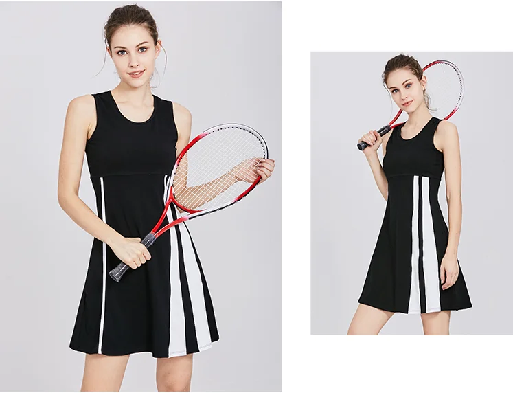 mujer babolat tennis womens tank ma long table jersey topspin pro tennis running skirt black white pleated skirts
