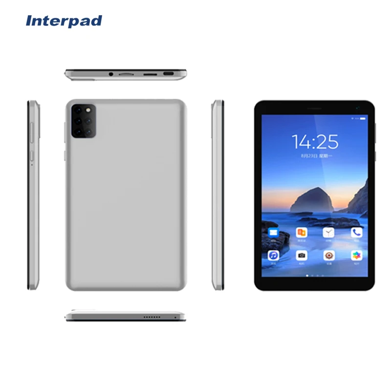 Interpad P107 7inch 5MP +13MP camera Android Win 10 OS optional OTG USB charging 7inch 8inch 10.1inch tablet PC restaurant