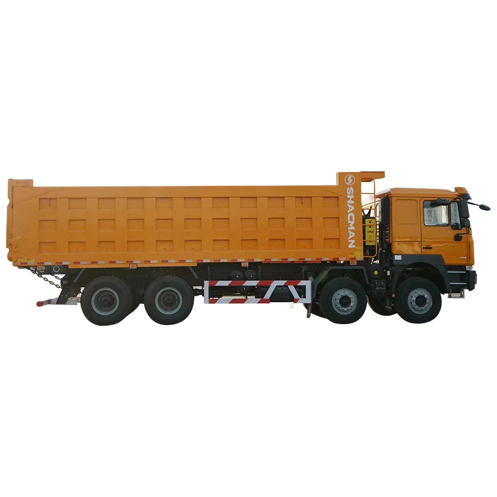 Factory Supply Euro 2 Shacman 7.8*2.3*1.7m Cargo Box Size 8x4 Heavy Truck Diesel New Car Dump Truck