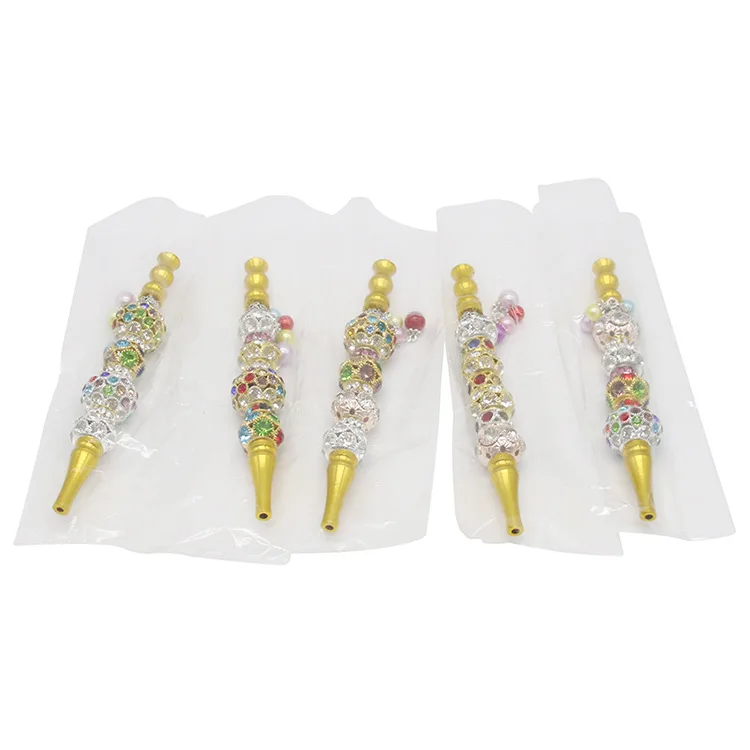 Hot selling Gold  Shisha Hookah Mouth Tips  Smoking Accessories wholesale