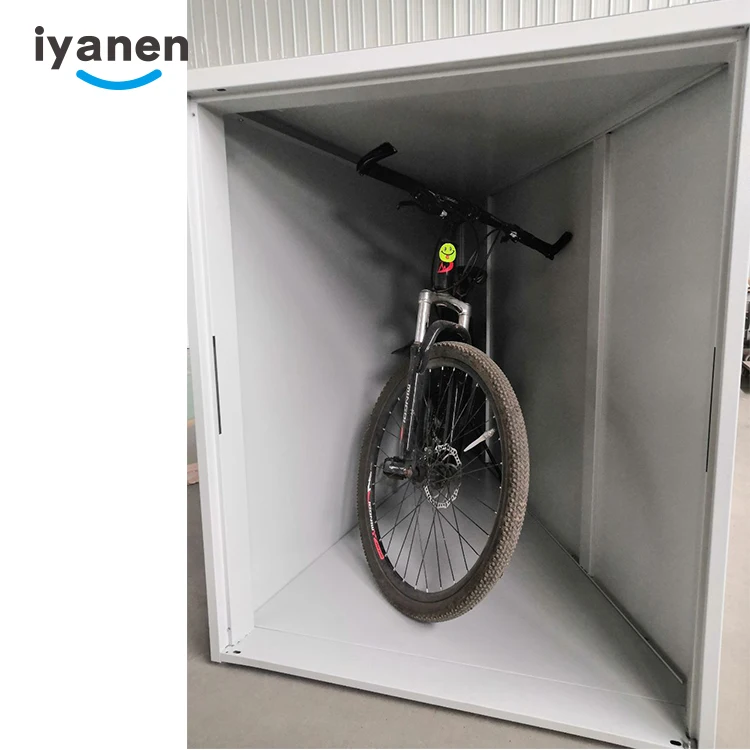 Hot sale good service modern garage waterproof metal tool bicycle cabinet steel bike storage locker