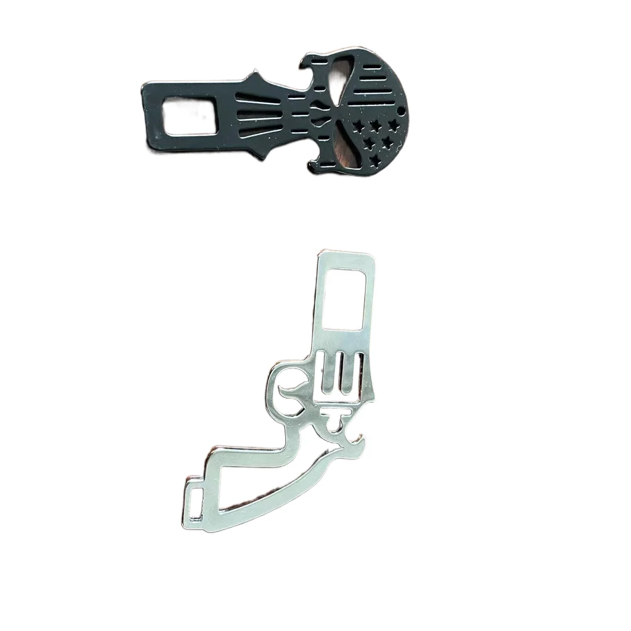 Pistol Skull Different Shape gift Bottle Opener Seat Belt Latch