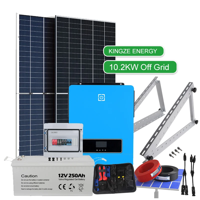 Complete Kit Full Package Solar Panel Inverter 3 kw 5kw 10 kw Lifepo4 Off Grid Power Generator Hybrid Solar Systems