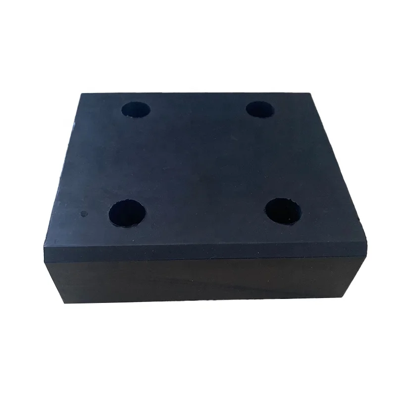 Floating Wharf Rubber Wear-resistant Pad Neoprene Rubber Block Nbr Buffer Block Epdm Elastic Block