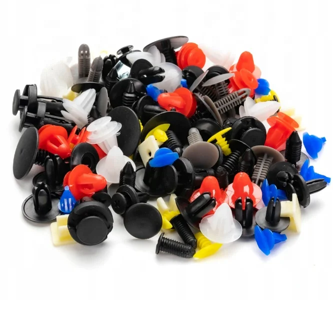 Universal auto parts plastic clips car nylon 100 pcs mixed