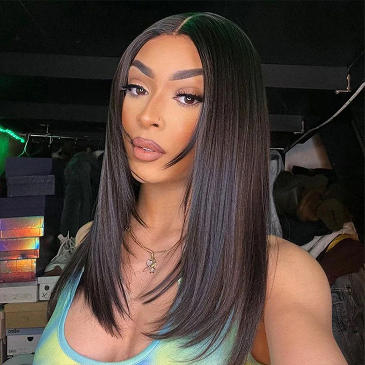 Straight Hair 40Inch Peruvian Hair Weave 13X4 Lace Front Wig Best Human Hair Wigs Online Cheap Hd 13 X6 Lace Frontal Wig