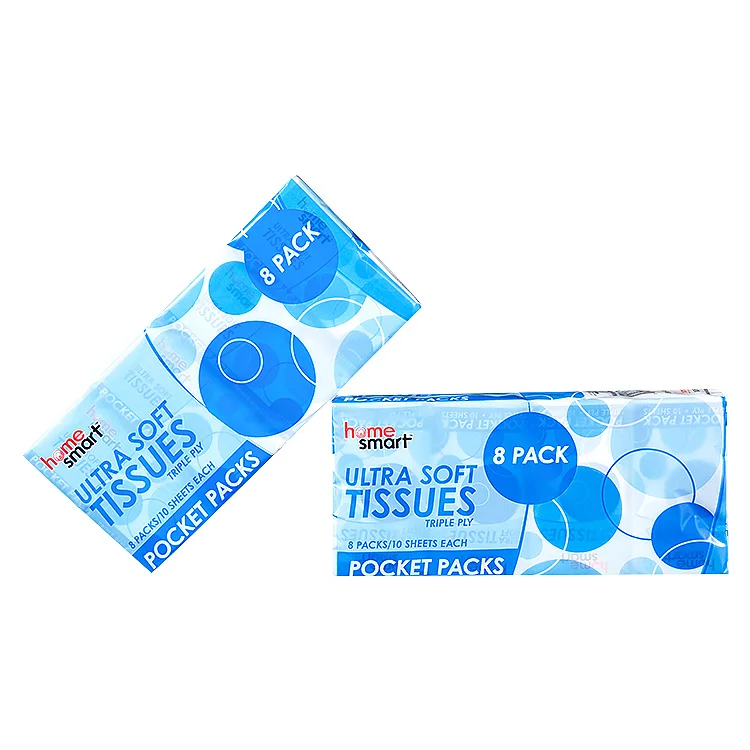 2019 Customized Plain Pocket Tissue With Factory Price