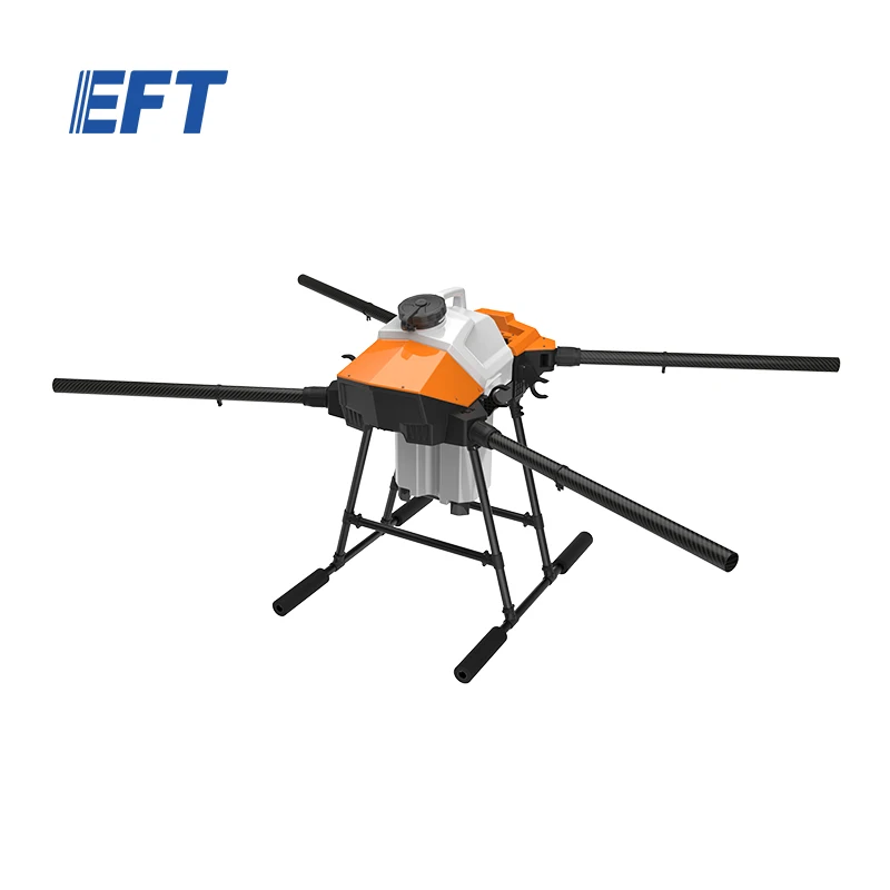 EFT drone agricola G420 Dron Profesional para Tirar Abono en el Campo Marco de fibra de Carbono Avion con 20l capacidad Tanques