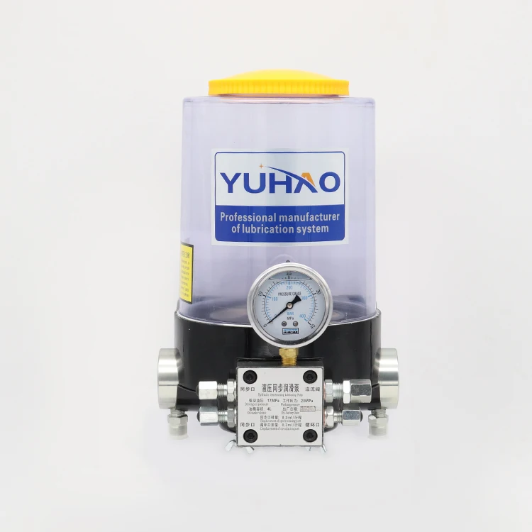 RHX-B Synchronizing Hydraulic Auto Lubrication Grease Pump For Concrete Pump