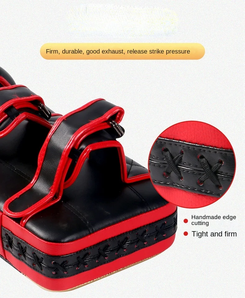 Professional Training Pu Leather Boxing Kicking Target Muay Thai Kick Pads Shields