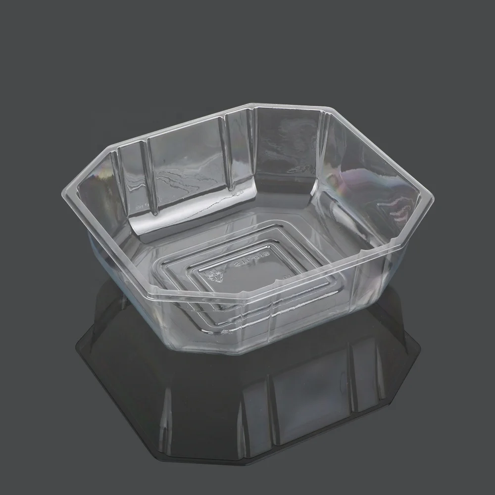 Fruit Blister Packaging Tray Box Food Octagon Plastic Disposable Pet Accept