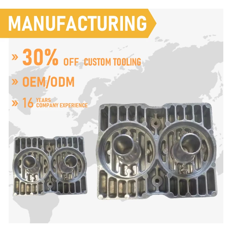 Professional customization aluminum alloy piece machine partdie casting for transmission machinery industries lawn mower robot