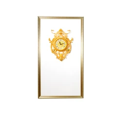 European Design Wall Clock Luxury Decoration Wall Clocks Handmade Golden Antique Style Wall Clock
